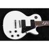 Custom Shop LP White Inlayed Fretboard Electric Guitar