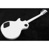 Custom Shop LP White Inlayed Fretboard Electric Guitar