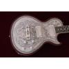 Custom Shop Aldden Metal Carved 6 String Electric Guitar