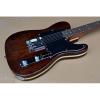 Custom Shop 3 Ply Solid Wood Body and Neck Telecaster Brown Electric Guitar