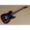 Custom Shop 3 Ply Solid Wood Body and Neck Telecaster Brown Electric Guitar