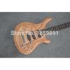 Custom Shop 6 String 3D mermaid Carved Natural Electric Guitar