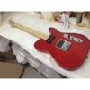 Custom Fender Telecaster Flame Maple Red Wine Electric Guitar