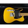 Custom Fender Left Handed Telecaster TV Yellow Electric Guitar