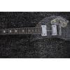 Custom Built Kawai Moonsalut Electric Guitar Black Real Abalone