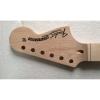 New Fender Strat Unfinished Scalloped Fretboard Birds Eye Maple Wood Neck
