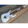 Custom Shop Left Handed Ibanez Jem7v White Steve Vai Guitar