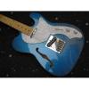 Custom Hollow Fender Pelham Blue Telecaster Guitar