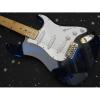 Custom Fender Acrylic Plexiglas Lucite Blue Stratocaster Guitar