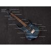 Custom Music Man John Petrucci Ernie Ball JP6 Ocean Blue Guitar