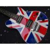 Custom British Flag Lyon Washburn Guitar