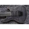 Custom Built Regius 7 String Gray Finish Mayones Guitar