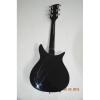 Custom Shop Left Handed Rickenbacker 325C64 21 Inch Scale Length Jetglo Guitar