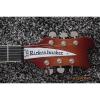 Custom Rickenbacker 480 6 String Fireglo Guitar