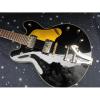 Custom Gretsch G6136TBK Black Falcon w/ Bigsby Guitar