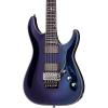 Schecter Guitar Research Hellraiser Hybrid C-1 with Floyd Rose Solid Body Electric Guitar Ultraviolet