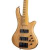 Schecter Guitar Research Stiletto Session-5 Fretless Electric Bass Satin Aged Natural