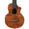 Ibanez UEW15E Flame Mahogany Concert Acoustic-Electric  Ukulele Natural