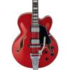 Ibanez Artcore AFS75 Hollowbody with Bigsby Style Tremolo Electric Guitar Transparent Cherry