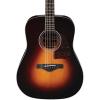 Ibanez AW400 Artwood Solid Top Dreadnought Acoustic Guitar Brown Sunburst