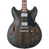 Ibanez Artcore Vintage Series ASV10A Semi-Hollow Body Electric Guitar Transparent Black