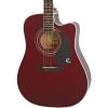 Epiphone PRO-1 ULTRA Acoustic-Electric Guitar Wine Red