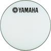 Yamaha Marching Bass Drum Head with Fork Logo White 32 in.