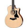 Chaylor 300 Series 356ce Grand Symphony Cutaway 12-String Acoustic-Electric Guitar Natural