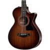 Chaylor 300 Series 322ce 12-Fret Grand Concert Acoustic-Electric Guitar Shaded Edge Burst