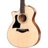 Chaylor 300 Series 314ce-LH Grand Auditorium Left-Handed Acoustic-Electric Guitar Natural