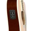 Full Size Thinline Acoustic Electric Guitar with Gig Bag Case &amp; Picks - Natural Finish