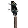 Electric Acoustic Bass Guitar Black Solid Wood Construction With Equalizer New