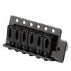 Musiclily Licensed Guitar Tremolo Bridge System Set for Fender Stratocaster Squier Electric Guitar Replacement, Black