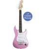 Squier by Fender Mini Strat Electric Guitar with Gear Guardian Extended Warranty - Pink