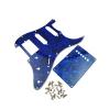 IKN Pickguard Scratch Plate 11-hole HSS &amp; Tremolor Cover W/screws Blue Pearl for ST/Squier Style Guitar
