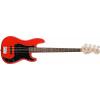 Fender Squier AFFINITY SERIES PRECISION BASS Race Red w/Hard Case &amp; More