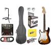 Fender Squier Affinity Stratocaster Lefty Electric Guitar w/Gig Bag &amp; More