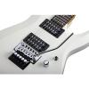 Schecter C-6 FR DELUXE Satin White Solid-Body Electric Guitar, Satin White