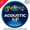 Martin MSP4100 SP Phosphor Bronze Light 12-Pack Acoustic Guitar Strings