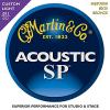 Martin MSP3050 SP 80/20 Bronze Custom Light 2-Pack Acoustic Guitar Strings