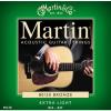 Sets - Martin M170 Acoustic Guitar Strings Extra Light 80/20 Bronze