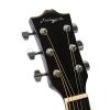 Martin Smith W-401E-BK Electric Acoustic Guitar Cutaway, Black