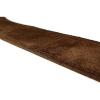 LeatherGraft Walnut Brown Genuine Suede Style 3 Inch Wide Guitar Strap - Suitable for All Electric, Acoustic, Classical &amp; Bass Guitars
