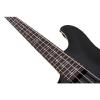 Schecter OMEN-4 Left Handed 4-String Bass Guitar, Black