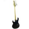Effin Guitars model EBI/BK Ball Look Black Ernie Style Bass Guitar