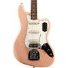 Fender Custom Shop Journeyman Relic Bass VI Electric Bass Guitar Aged Shell Pink