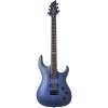 Washburn PXM200AFTBLM Parallaxe PXM Series Solid-Body Electric Guitar, Trans Blue Matte Finish