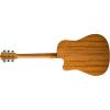 Washburn Solid Wood Series WD150SWCE Dreadnought Acoustic Electric Guitar, Natural