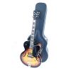 Washburn J5TSK Semi-hollow Archtop Electric Guitar w/Case, Tuner plus More