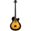 Washburn Vintage Sunburst Acoustic/Electric Bass Guitar
